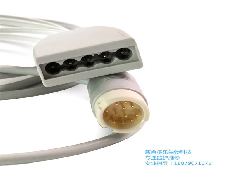 飞利浦 CBL 5 导联心电图干线 AAMIIEC 2.7m M1668A 编号 989803145061 全新原装 (6).jpg