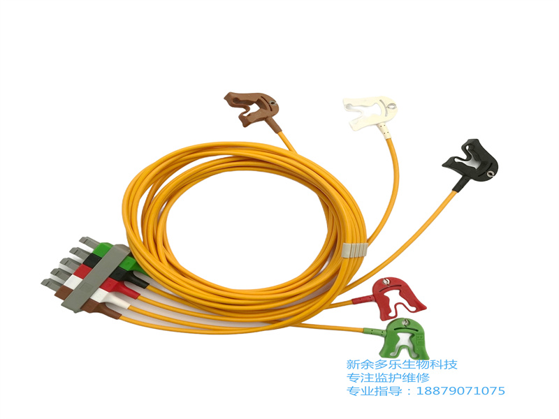 飞利浦M1621A 5导夹式心电安全导联线产品介绍