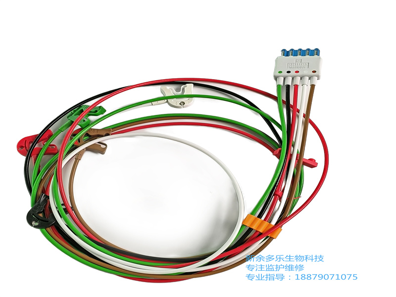 飞利浦 M1968A 5导夹式美标ICU导联套件（型号：989803125841）产品介绍