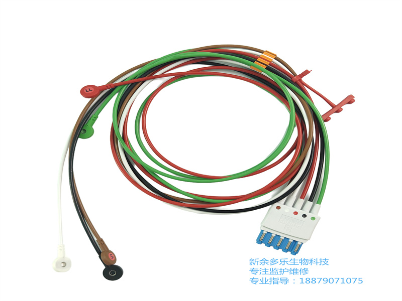 飞利浦 M1644A CBL 可重复使用心电图5导联卡扣产品介绍