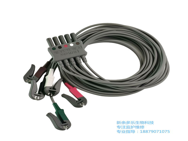  飞利浦 Efficia 5 导夹式美标心电导联线 989803160691 产品介绍