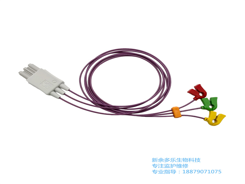 飞利浦 M1626A ECG 导联线组（非屏蔽 3 导联微型夹）产品介绍