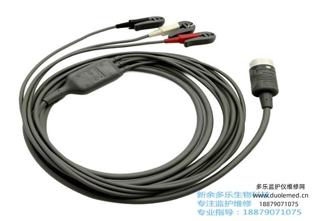 飞利浦3导联心电图导线成人夹AHA 989803160731产品介绍