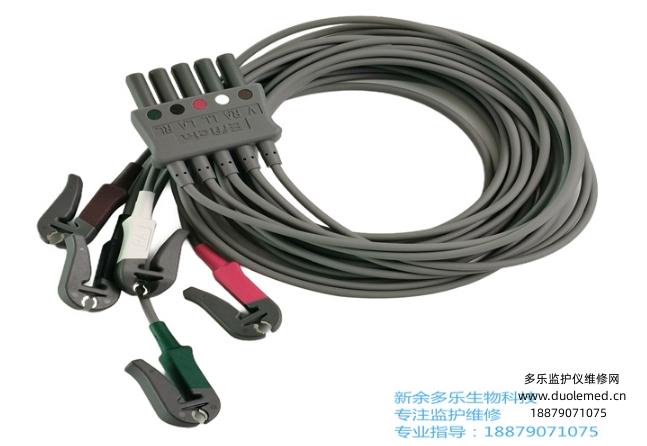 飞利浦 Efficia 5 导夹式美标心电导联线 989803160691 产品介绍
