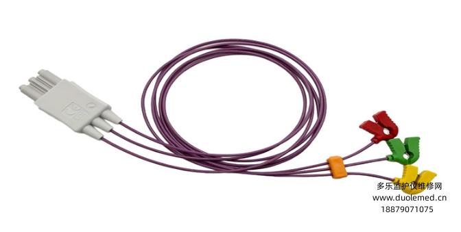 飞利浦 M1626A ECG 导联线组(非屏蔽 3 导联微型夹)产品介绍
