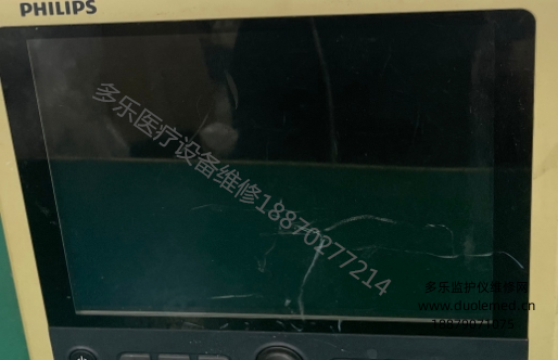 维修案例：飞利浦G30监护仪显示屏开机无显示黑屏