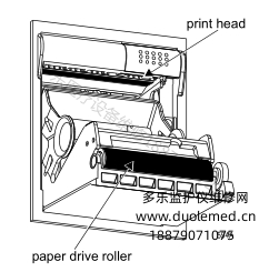 GE DASH5000监护仪如何清洁打印头